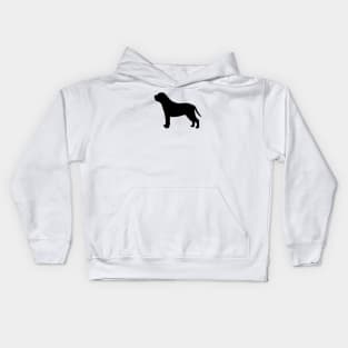 Mastiff Silhouette Kids Hoodie